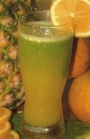 Jugo de nopal con naranja y pi�a para adelgazar