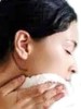 Exfoliar la piel de la cara
