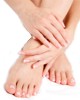 Exfoliante natural para suavizar manos y pies