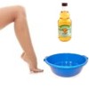 �Sirve el vinagre de manzana para quitar los hongos de los pies?