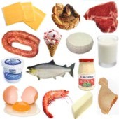 Ejemplos de alimentos que tengan colesterol